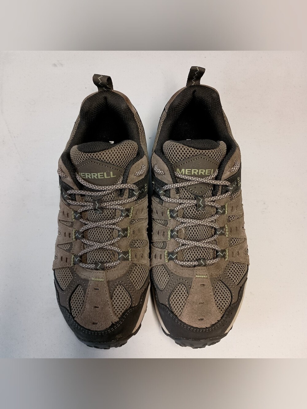 Merrell Hiking Shoes Womens 9.5 Brown Accentor 3 Suede Leather Rubber Sole - Picture 2 of 13